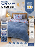 Örümcek Desenli  Tek  Kişilik Welsoft Uyku Seti